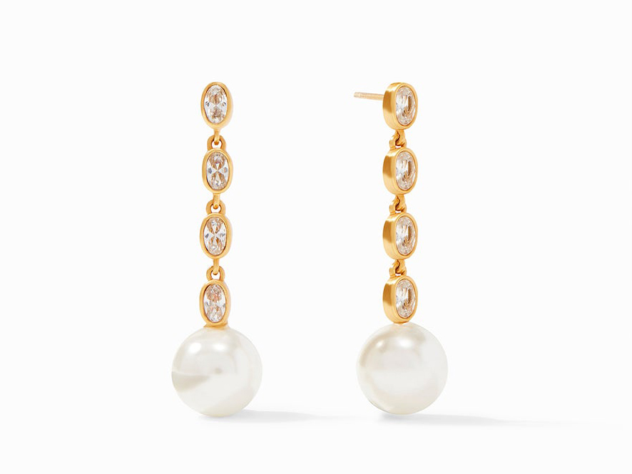 Charlotte Pearl Statement Earring by Julie Vos